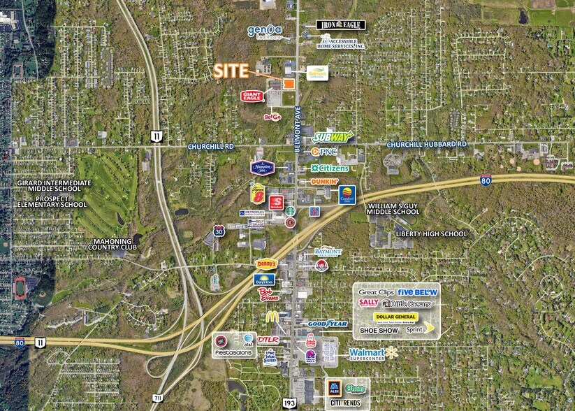 4680-4718 Belmont Ave, Youngstown, OH à vendre - Photo de l’immeuble – Image 3 sur 5