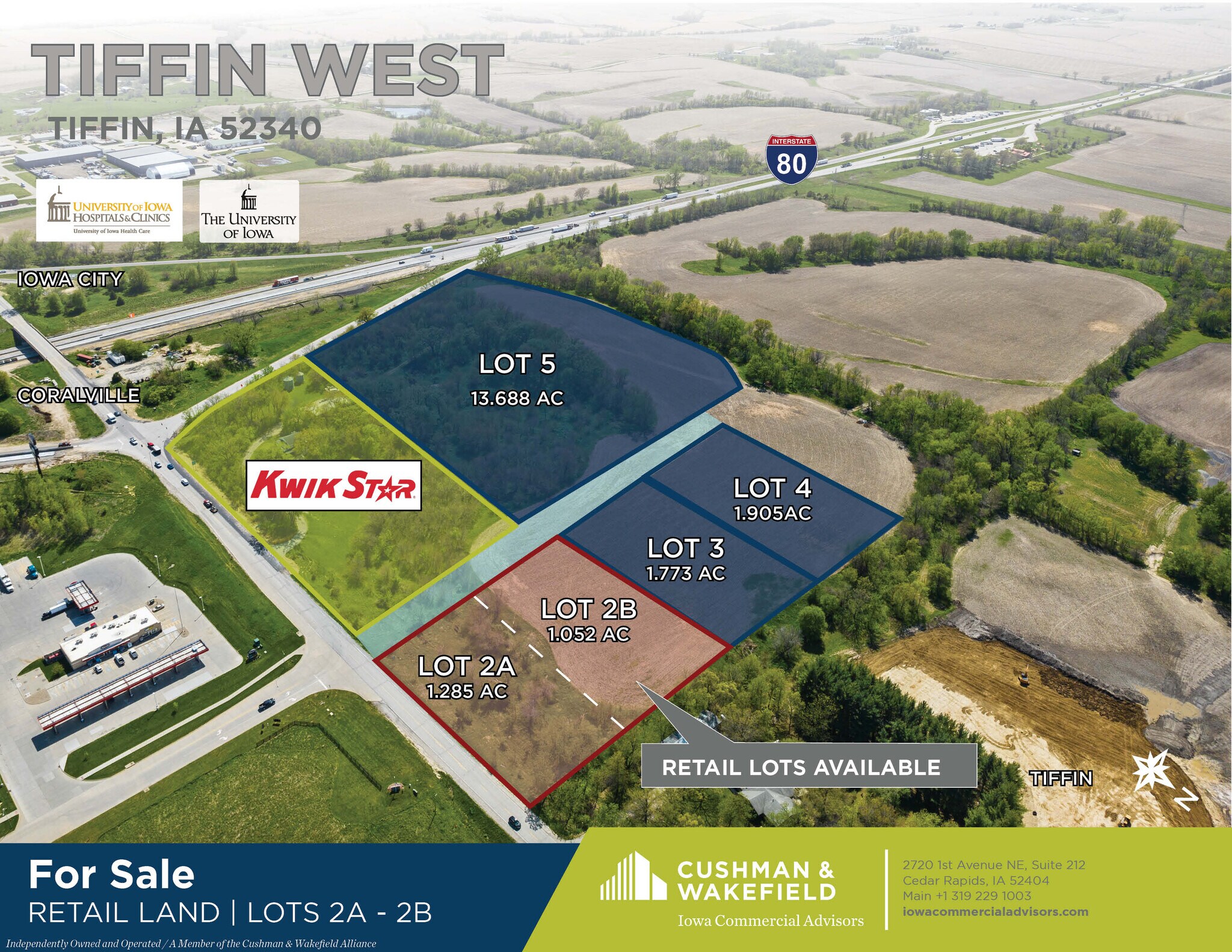 Ireland Ave, Tiffin, IA à vendre Photo de l’immeuble– Image 1 sur 4