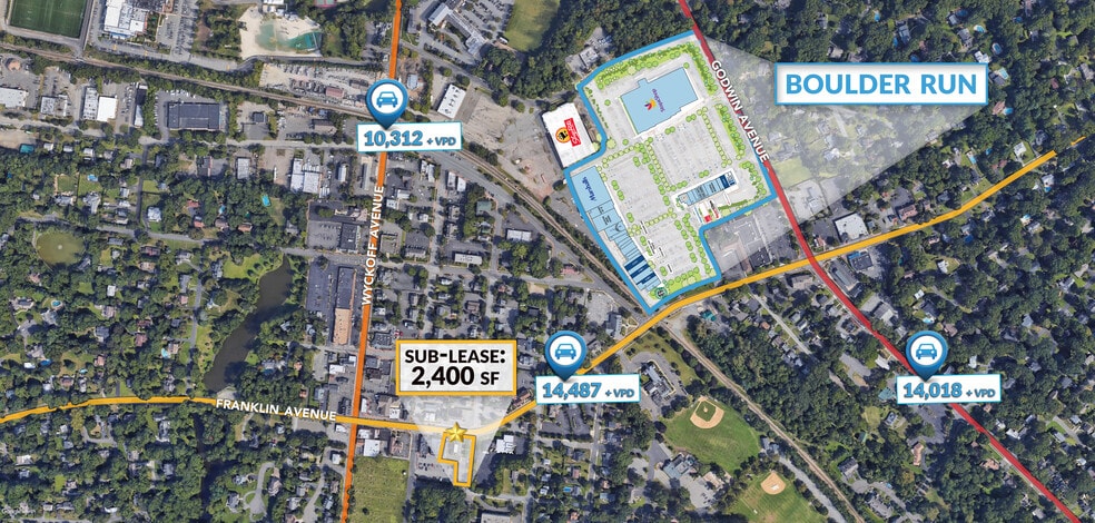 378 Franklin Ave, Wyckoff, NJ à louer - Aérien – Image 2 sur 3
