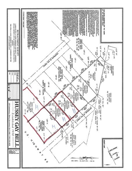 605 US Highway 80 W, Savannah, GA à vendre - Plan cadastral – Image 3 sur 19