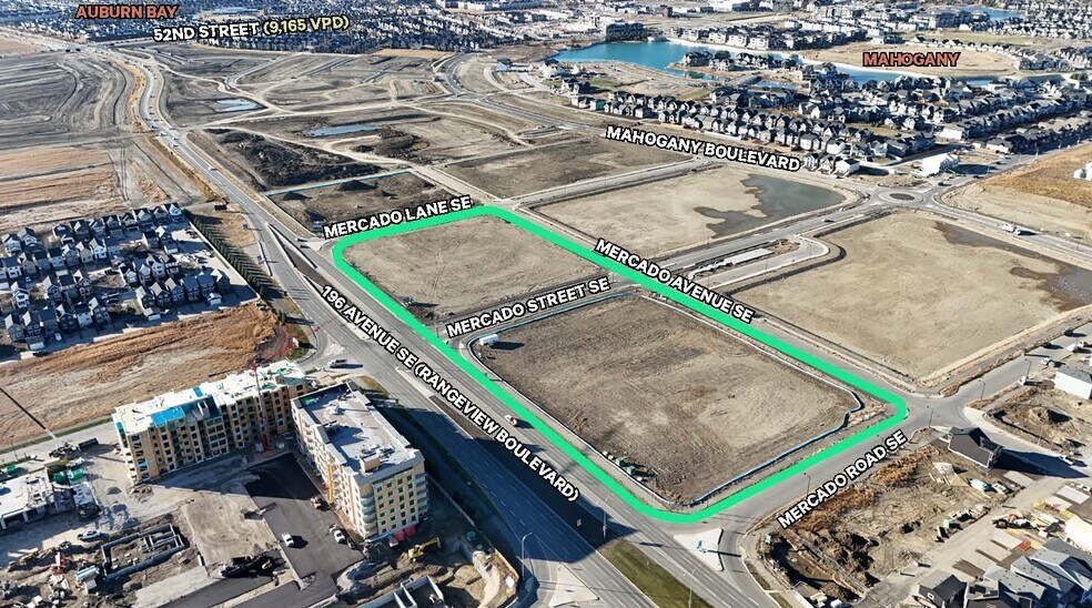 62 Mercado St SE, Calgary, AB à louer - Aérien – Image 2 sur 2