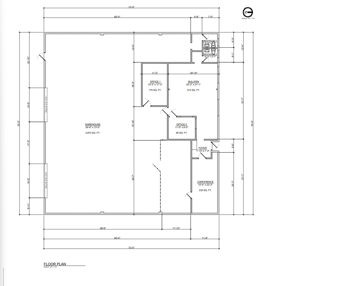 3030 Martin Luther King Jr Blvd, Lynwood, CA à vendre Plan d’étage– Image 1 sur 1