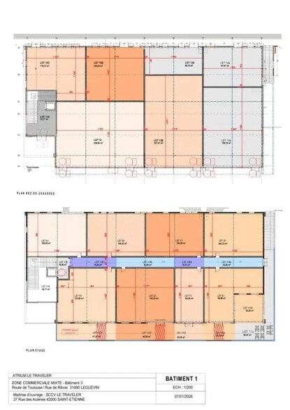 Local commercial dans Léguevin à vendre - Plan d’étage – Image 2 sur 2