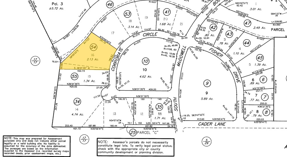 1670 Corporate Cir, Petaluma, CA à louer - Plan cadastral – Image 2 sur 17