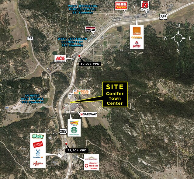 27191 Main St, Conifer, CO à vendre - Aérien – Image 2 sur 2