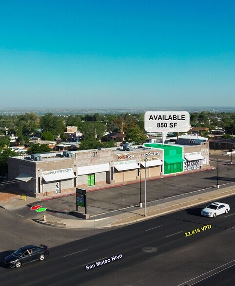 3401 San Mateo Blvd NE, Albuquerque, NM à louer - Photo de l’immeuble – Image 2 sur 8