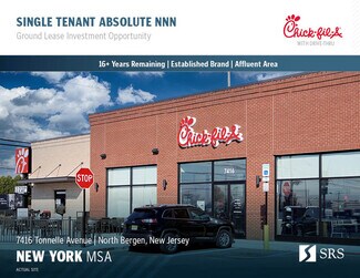 Plus de détails pour 7416 Tonnelle Ave, North Bergen, NJ - Local commercial à vendre