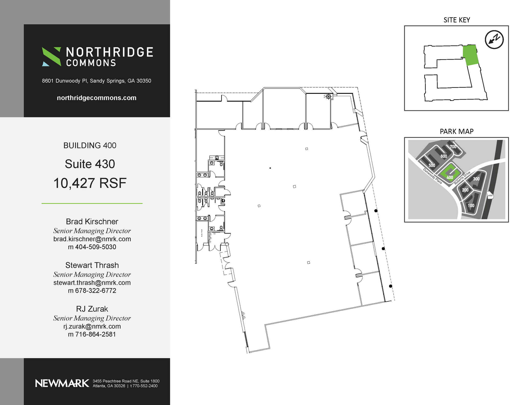 8601 Dunwoody Pl, Sandy Springs, GA à louer Plan d’étage– Image 1 sur 1