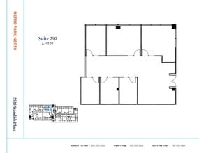 7520 Standish Pl, Rockville, MD à louer Plan d’étage– Image 1 sur 1