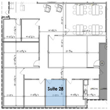 1902 Fox Dr, Champaign, IL à louer Plan d’étage– Image 1 sur 1