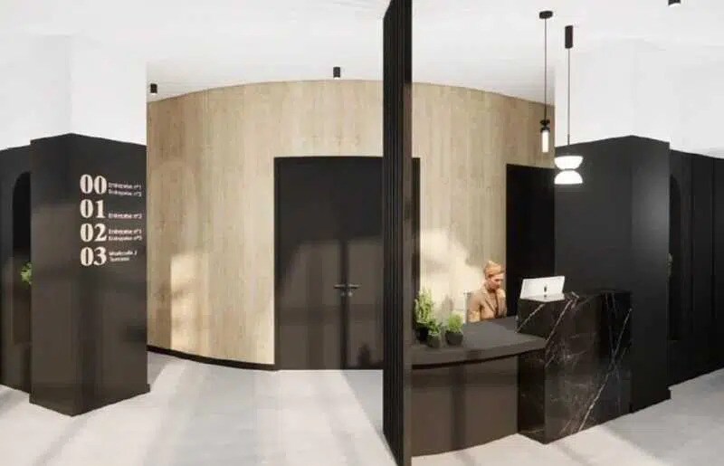 Bureau dans Lille à louer - Hall d’entrée – Image 3 sur 4