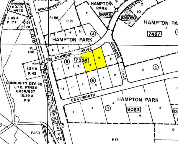 8601 Ashwood Dr, Capitol Heights, MD à louer - Plan cadastral – Image 2 sur 7