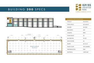 3405B International Golf Pky, Saint Augustine, FL à louer Plan d’étage– Image 2 sur 2