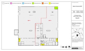 1283 Algoma Rd, Gloucester, ON à louer Plan de site– Image 1 sur 1