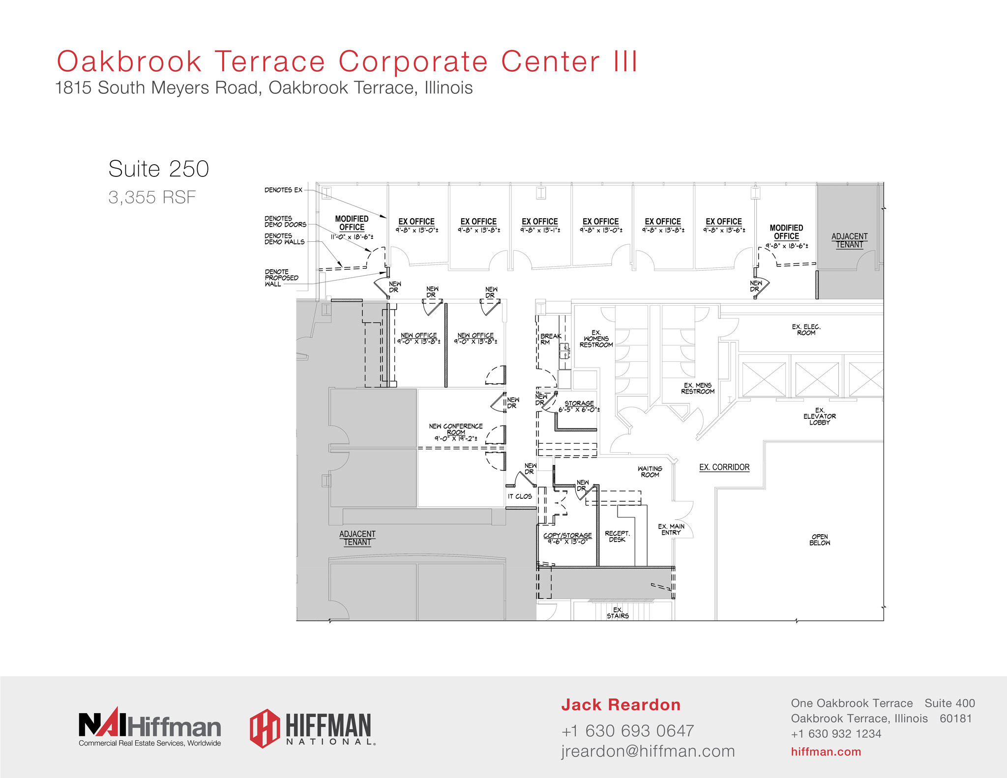 1815 S Meyers Rd, Oakbrook Terrace, IL à louer Plan d’étage– Image 1 sur 1