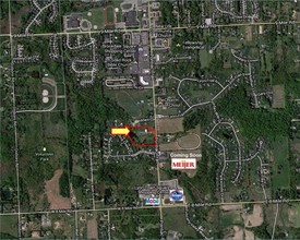 21411 Pontiac Trl, South Lyon, MI - VUE AÉRIENNE  vue de carte