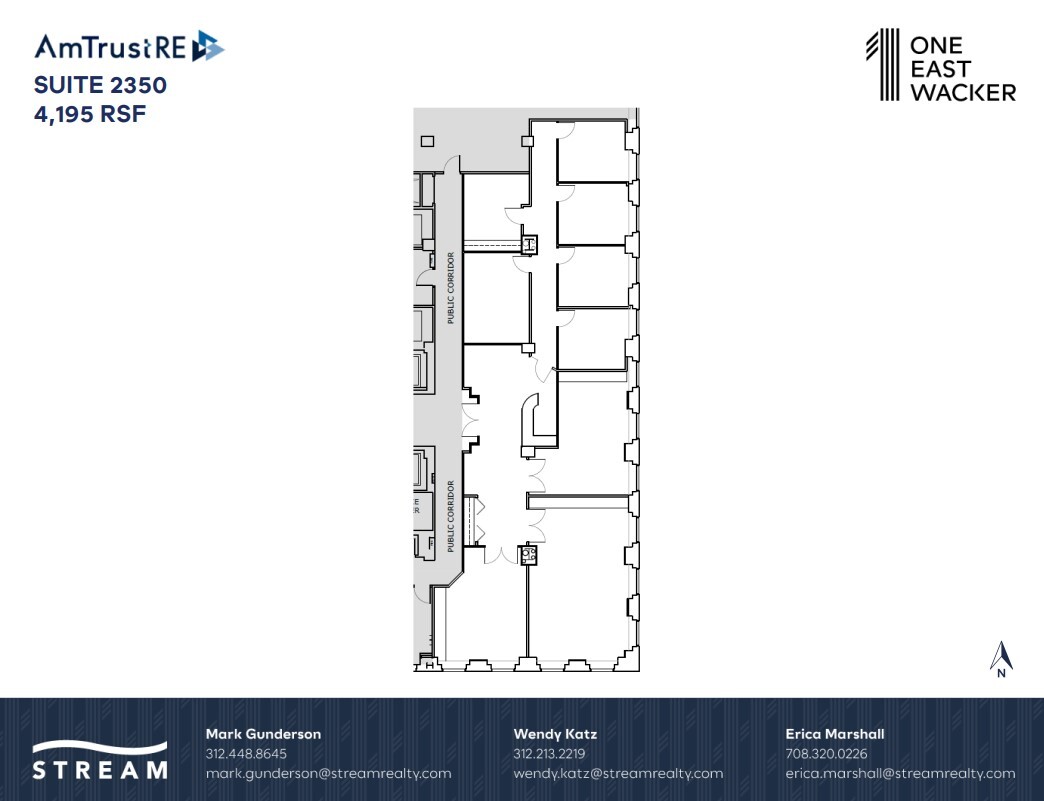 1 E Wacker Dr, Chicago, IL à louer Plan d’étage– Image 1 sur 1