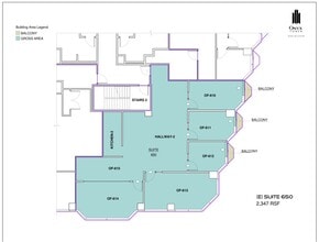 6100 Wilshire Blvd, Los Angeles, CA à louer Plan d’étage– Image 2 sur 2
