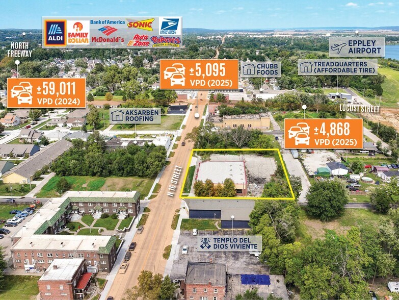 2601 N 16th St, Omaha, NE à vendre - Photo de l’immeuble – Image 2 sur 11