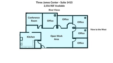 901 E Cary St, Richmond, VA à louer Plan d’étage– Image 1 sur 10