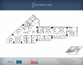 5757 Alpha Rd, Dallas, TX à louer Plan d’étage– Image 1 sur 1