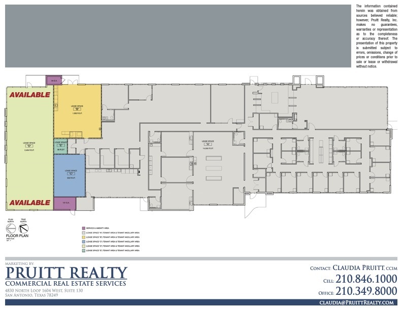 3202 Cherry Ridge Dr, San Antonio, TX à louer Plan d’étage– Image 1 sur 1