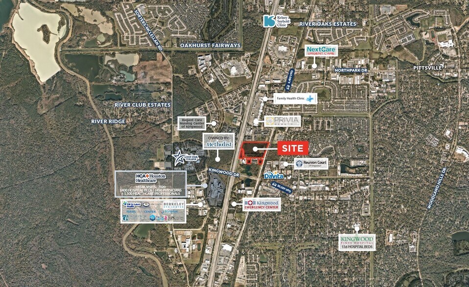 23320 Highway 59 N, Kingwood, TX à vendre - Aérien – Image 2 sur 4
