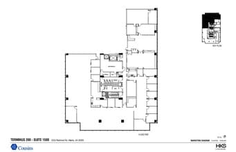 3280 Peachtree Rd, Atlanta, GA à louer Plan d’étage– Image 1 sur 1