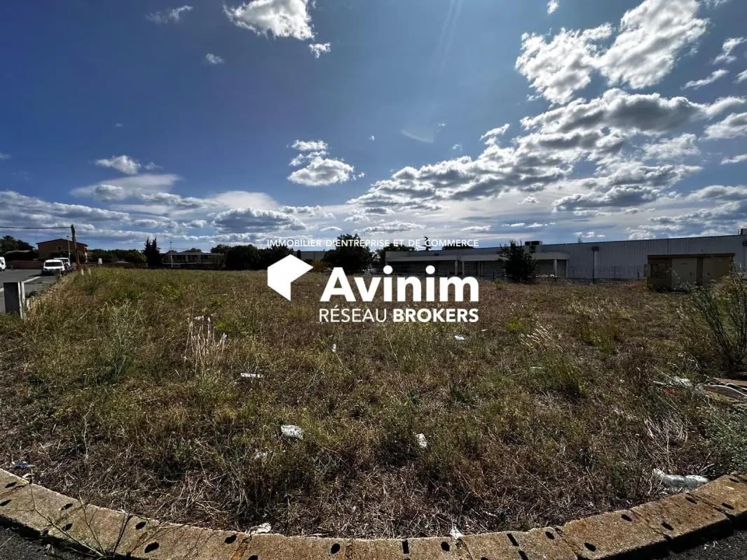 Terrain dans Vias à vendre Plan de site– Image 1 sur 2