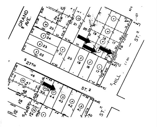 2615-2621 S Hill St, Los Angeles, CA à vendre - Plan cadastral – Image 3 sur 5