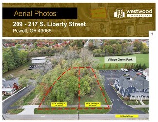 Plus de détails pour 209 - 217 Liberty St, Powell, OH - Terrain à vendre