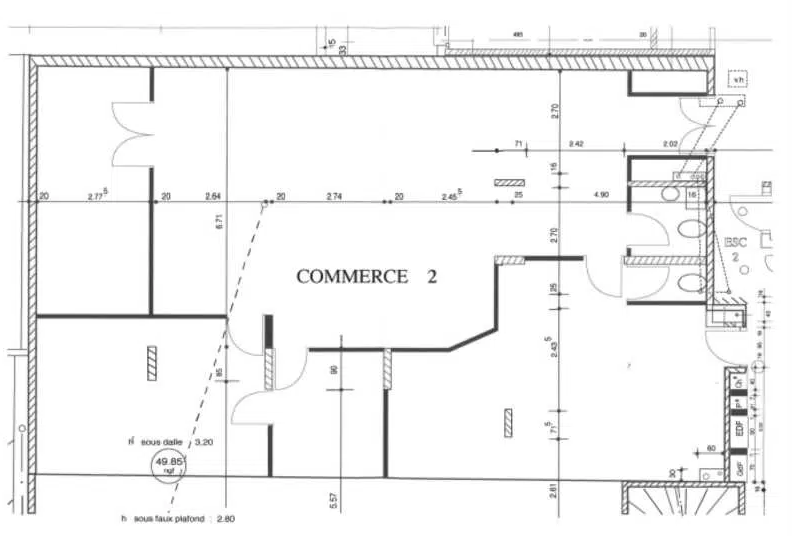 10 Rue Des Morillons, Paris, PAR 75015 - Lot 1 -  - Plan d’étage - Image 1 of 1