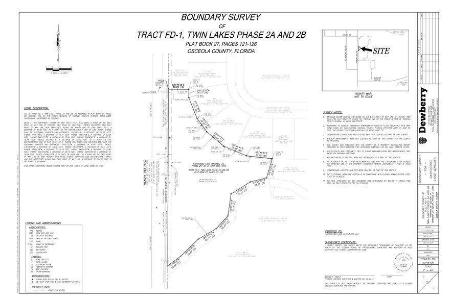 2748 Southland St, Saint Cloud, FL à vendre - Plan de site – Image 2 sur 2