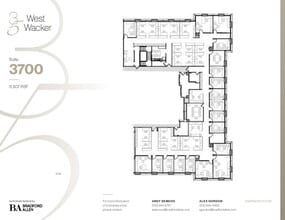 35 W Wacker Dr, Chicago, IL à louer Plan d’étage– Image 1 sur 3