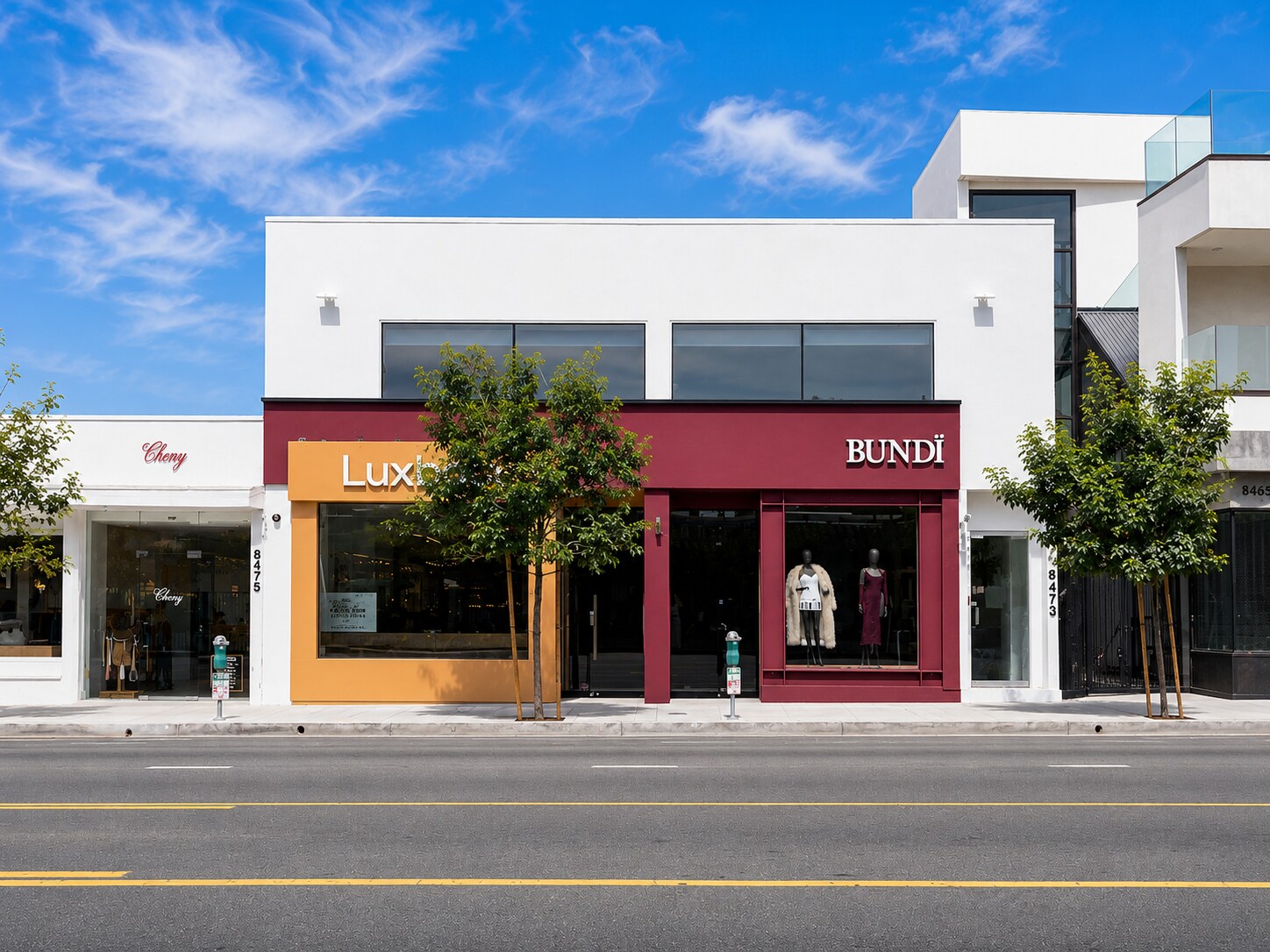 8469-8473 Melrose Ave, West Hollywood, CA à louer Photo de l’immeuble– Image 1 sur 9