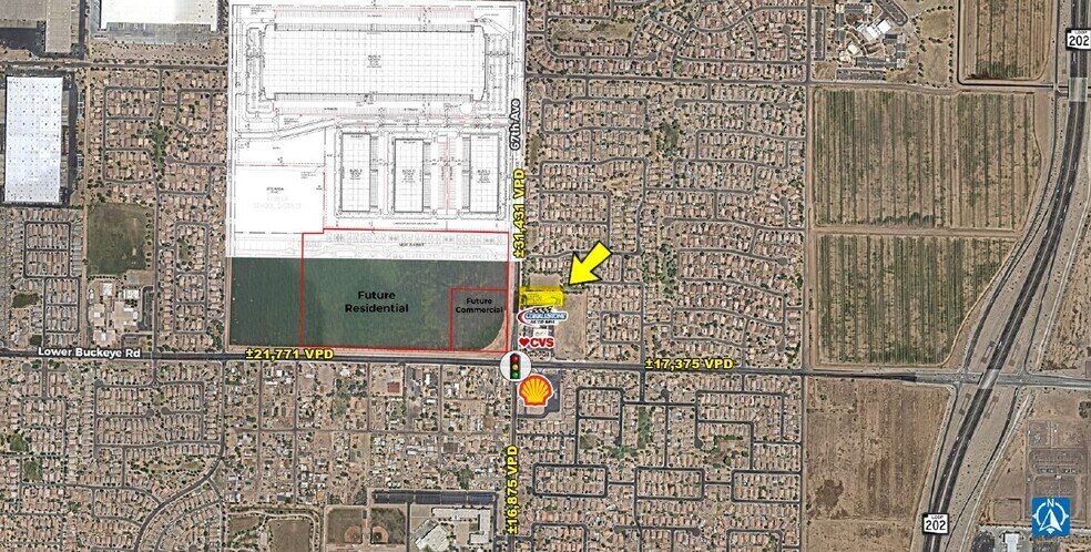 NE 67th Ave & Lower Buckeye Rd, Phoenix, AZ à louer - Photo de l’immeuble – Image 2 sur 4