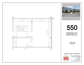 540-550 W Frontage Rd, Northfield, IL à louer Plan de site– Image 1 sur 2