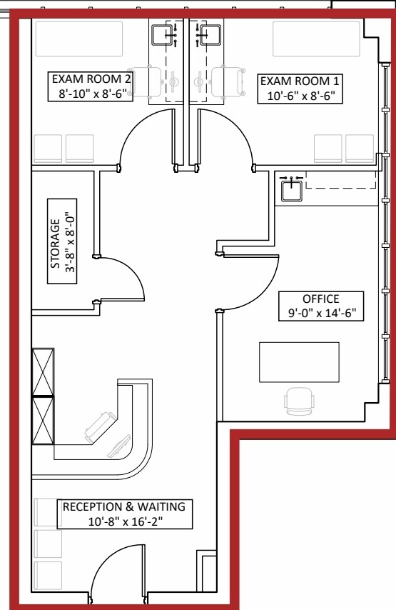 510 Southdale Rd E, London, ON à louer Plan d’étage– Image 1 sur 2