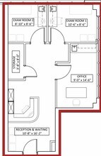 510 Southdale Rd E, London, ON à louer Plan d’étage– Image 1 sur 2
