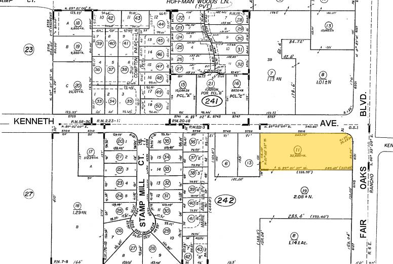 6151 Fair Oaks Blvd, Carmichael, CA à louer - Plan cadastral – Image 2 sur 14