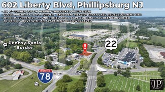Plus de détails pour 602 Liberty Blvd, Phillipsburg, NJ - Local commercial à vendre