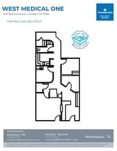 12121 Richmond Ave, Houston, TX à louer Plan d’étage– Image 1 sur 1