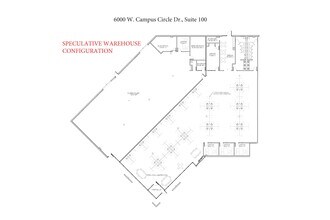 6000 Campus Circle Dr W, Irving, TX à louer Plan d’étage– Image 2 sur 2