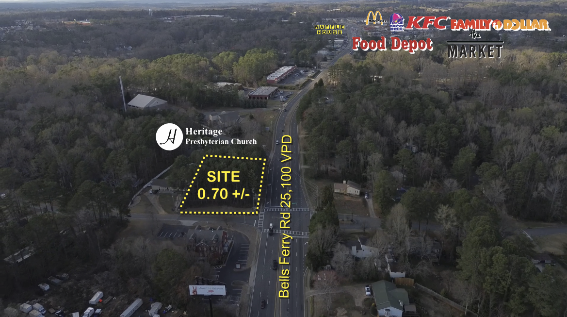 5299 Bells Ferry Rd, Acworth, GA à louer Aérien– Image 1 sur 4