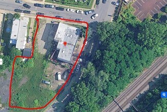 100-102 W Gale St, Philadelphia, PA - VUE AÉRIENNE vue de carte