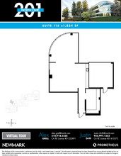 201 N Civic Dr, Walnut Creek, CA à louer Plan d’étage– Image 1 sur 1