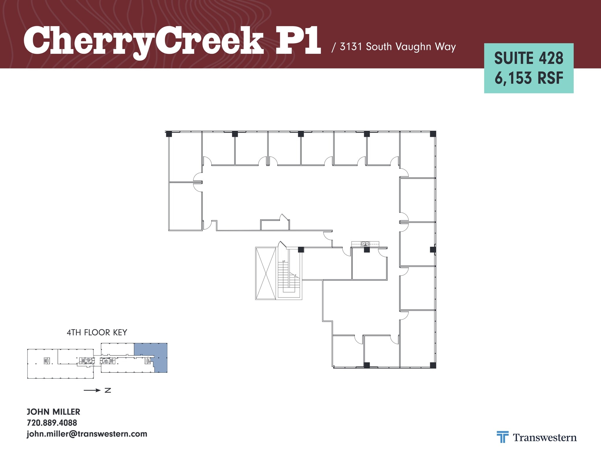 3131 S vaughn Way, Aurora, CO à louer Plan de site– Image 1 sur 2