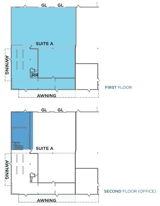 1080 W Bradley Ave, El Cajon, CA à louer Plan d’étage– Image 1 sur 1