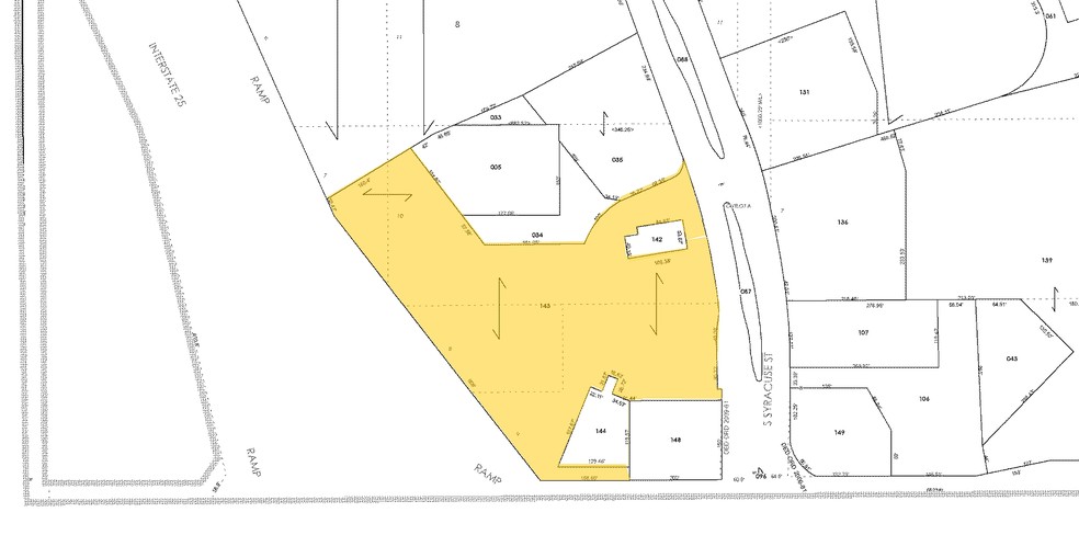 5075 S Syracuse St, Denver, CO à louer - Plan cadastral – Image 2 sur 19