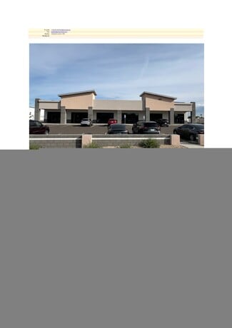 Plus de détails pour 385 N 137th Ave, Goodyear, AZ - Local commercial à louer